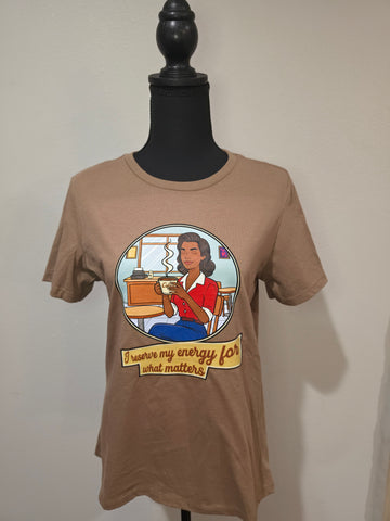 Alani Luxury "Reserve My Energy" Graphic T-Shirt