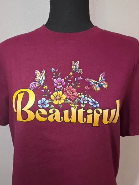 Alani Luxury Beautiful Floral Graphic T-Shirt