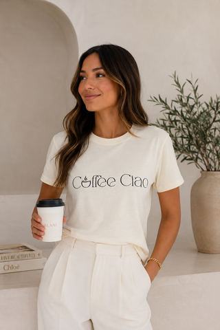 Alani Luxury Coffee Ciao Graphic T-Shirt