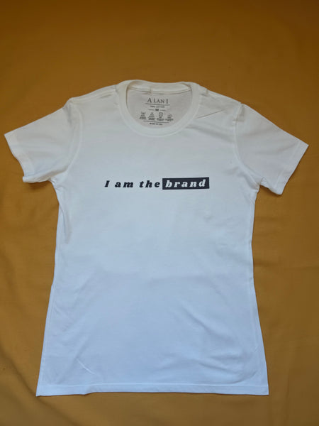 Alani Luxury "I Am the Brand" Women's Premium Cotton Graphic T-Shirt